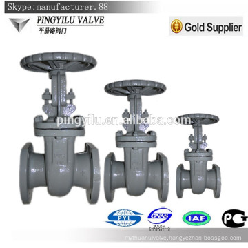 Russian cuniform rising stem gate valve drawing for oil water gas